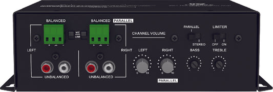 T-260AP 2 x 60W Mini Stereo Class-D Amplifier (Balanced inputs + Bridge mode )