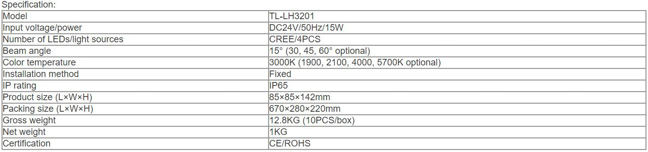 TL-LH3201 LED Flood Light