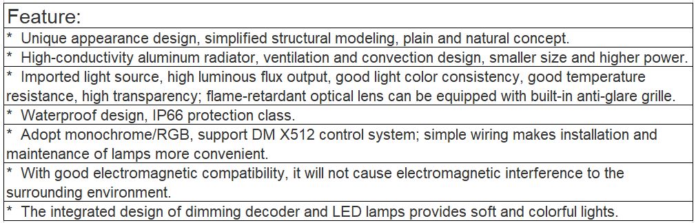 TL-LH3151, TL-LH3152, TL-LH3153, TL-LH3154, TL-LH3155, TL-LH3156 LED Flood Light