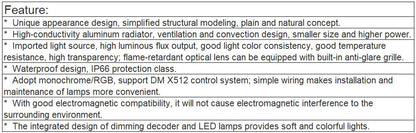 TL-LH3151, TL-LH3152, TL-LH3153, TL-LH3154, TL-LH3155, TL-LH3156 LED Flood Light