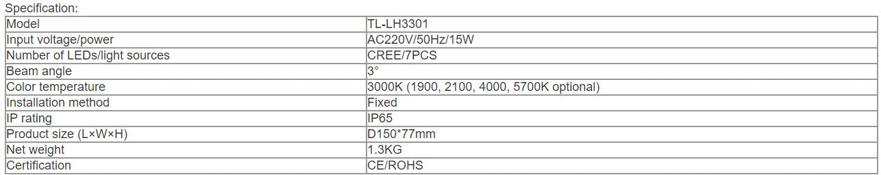 TL-LH3301 LED Flood Light