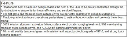 TL-LH6101,TL-LH6102,TL-LH6103,TL-LH6104,TL-LH6105,TL-LH6106 LED Underground Light