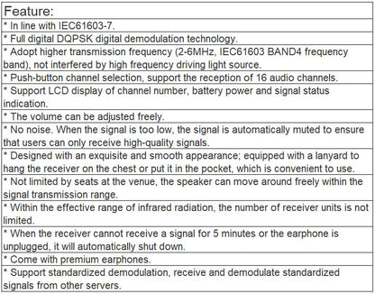 TS-0370HD 16-channel Infrared Receiver Unit