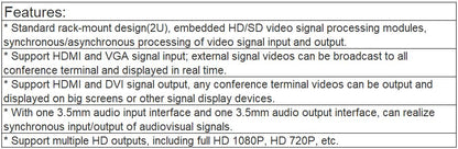 TS-8308 Paperless Intelligent Streaming Media Server