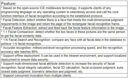 TS-8612FR Facial Recognition Software V3.037