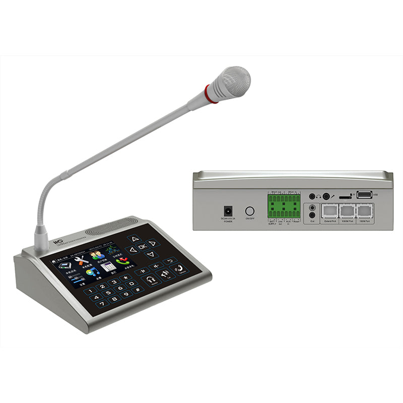 T-7802 Desktop IP Paging Microphone