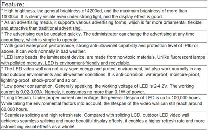 TV-OH1000-J Outdoor LED Display Series