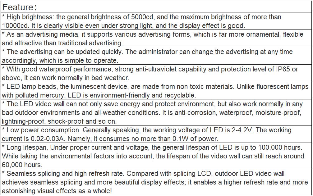 TV-OH600-JX Outdoor LED Display