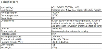 TL-LT401A 10W Starry Sky Light