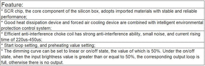 TL-SL761 Digital Silicon Box 12*4kw