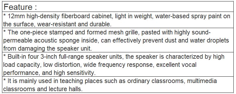 TS-G3100B Speaker