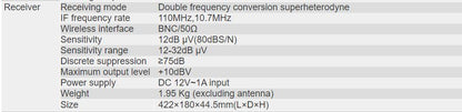 T-521UH-JW Wireless Microphone