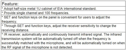 T-532UP Wireless Microphone