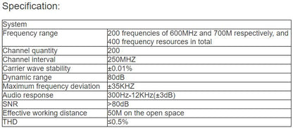 T-532UP Wireless Microphone