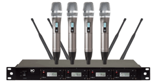 TS-354UH UHF wireless microphone (4-handheld)