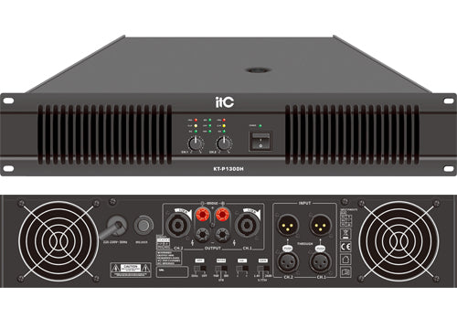 KT-P1300H Professional Amplifier