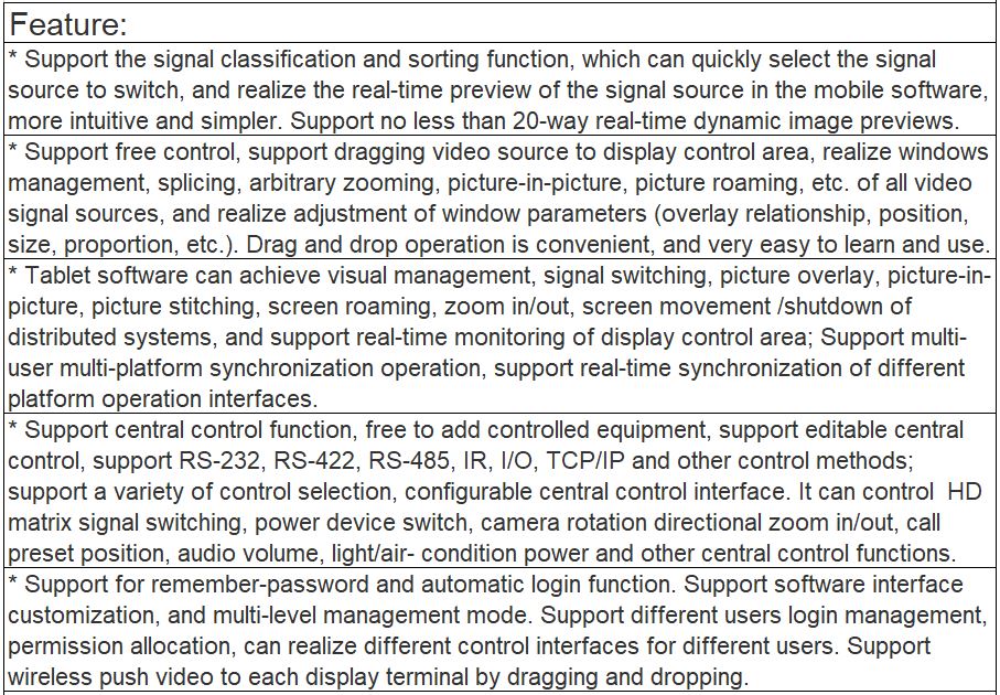 TV-713ANR Visual Management System Network Management Software(Android) V1.0